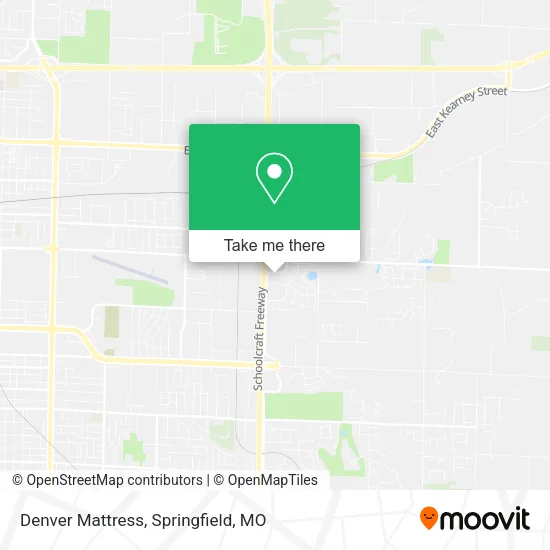 Denver Mattress map