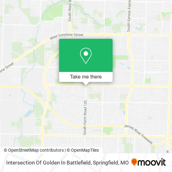 Mapa de Intersection Of Golden In Battlefield