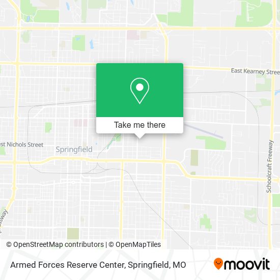 Armed Forces Reserve Center map