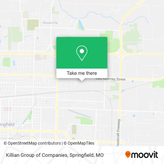 Killian Group of Companies map