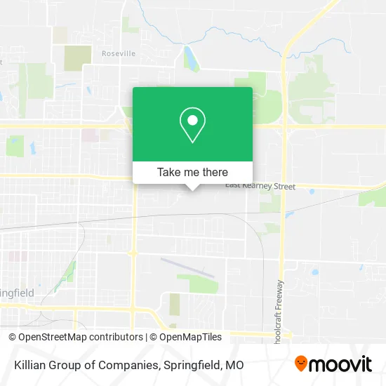 Mapa de Killian Group of Companies