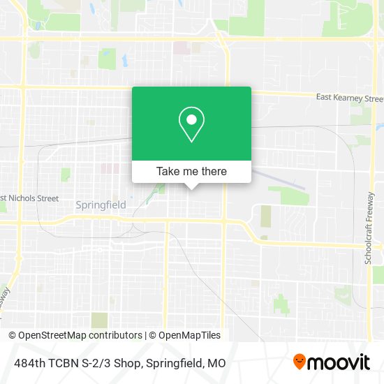 484th TCBN S-2/3 Shop map