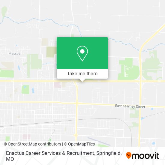 Enactus Career Services & Recruitment map