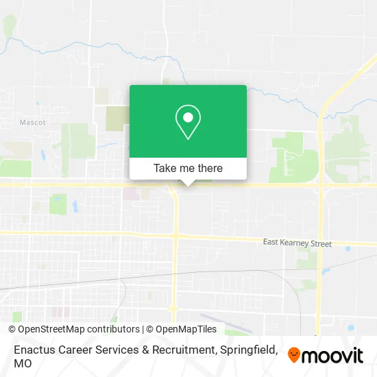 Enactus Career Services & Recruitment map
