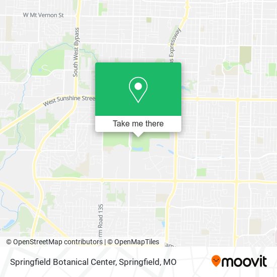 Springfield Botanical Center map