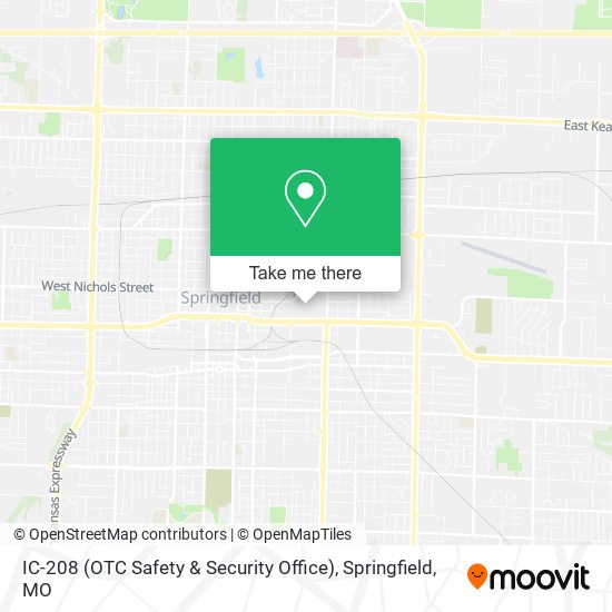 Mapa de IC-208 (OTC Safety & Security Office)