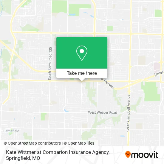 Kate Wittmer at Comparion Insurance Agency map