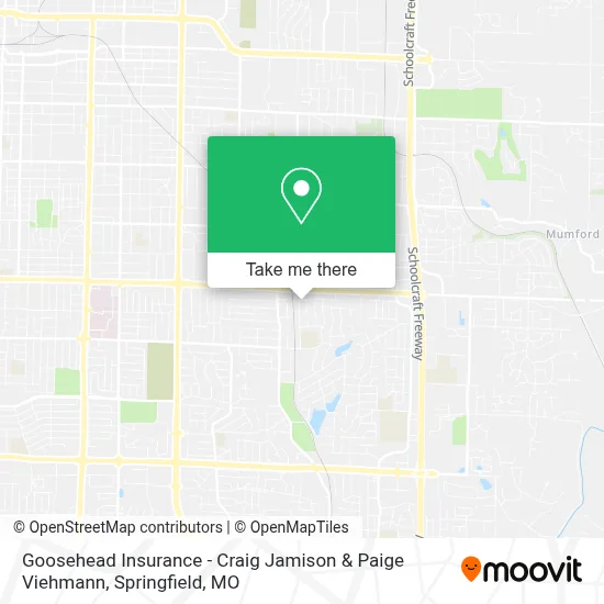 Goosehead Insurance - Craig Jamison & Paige Viehmann map