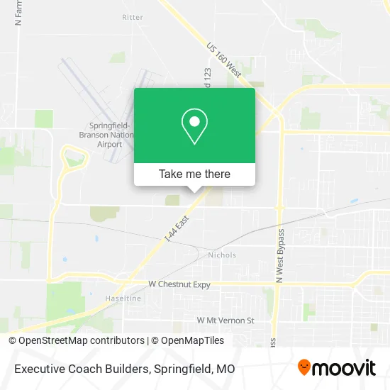 Mapa de Executive Coach Builders