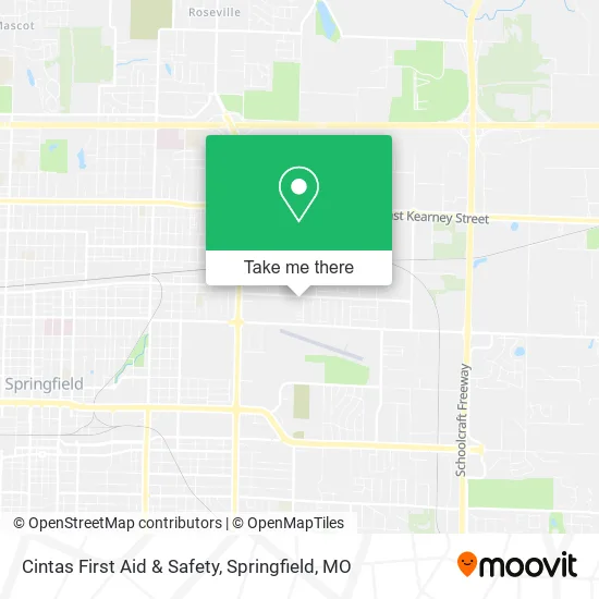 Mapa de Cintas First Aid & Safety