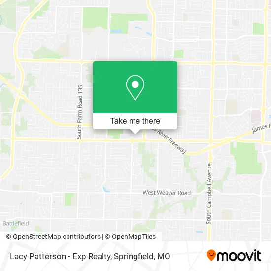 Lacy Patterson - Exp Realty map
