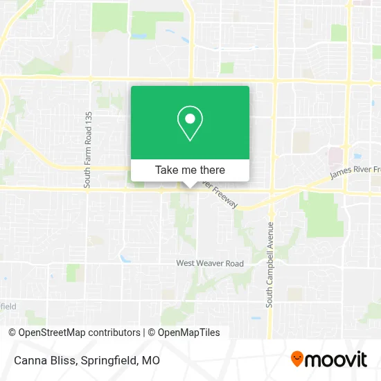 Canna Bliss map