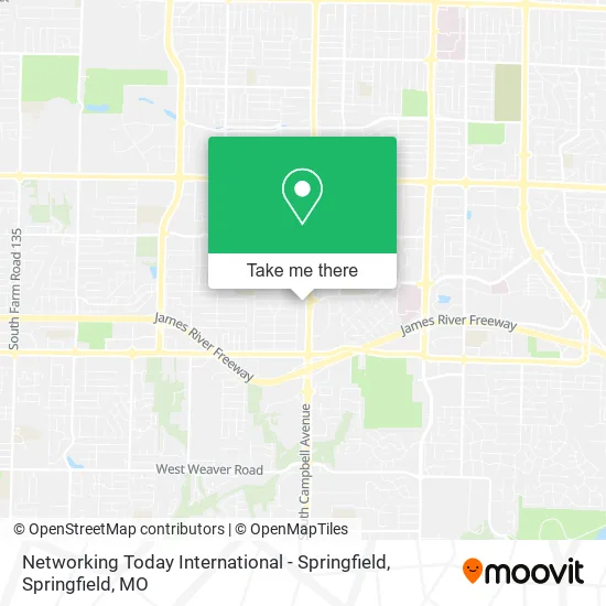 Networking Today International - Springfield map