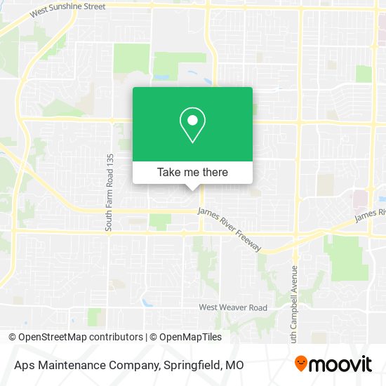 Aps Maintenance Company map