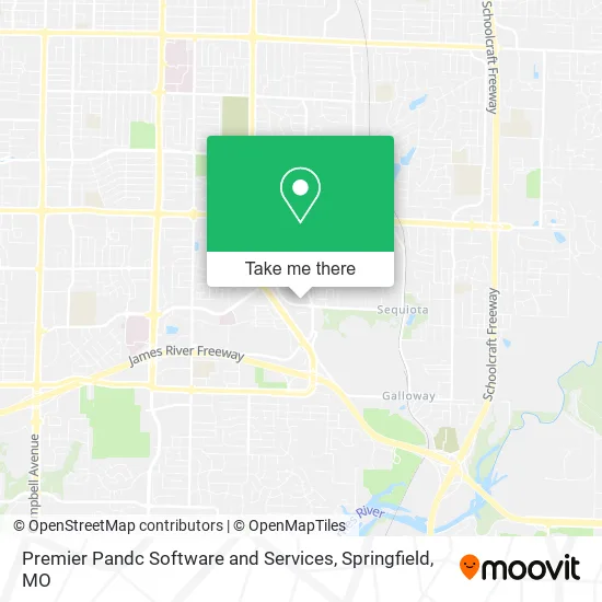 Mapa de Premier Pandc Software and Services