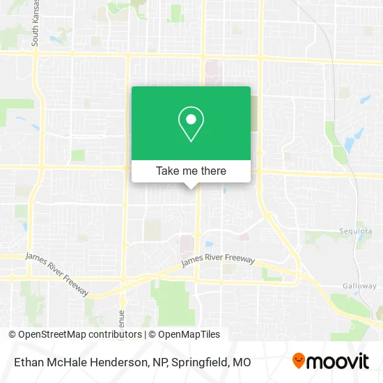 Mapa de Ethan McHale Henderson, NP