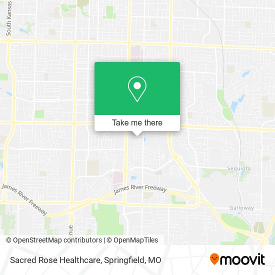 Sacred Rose Healthcare map