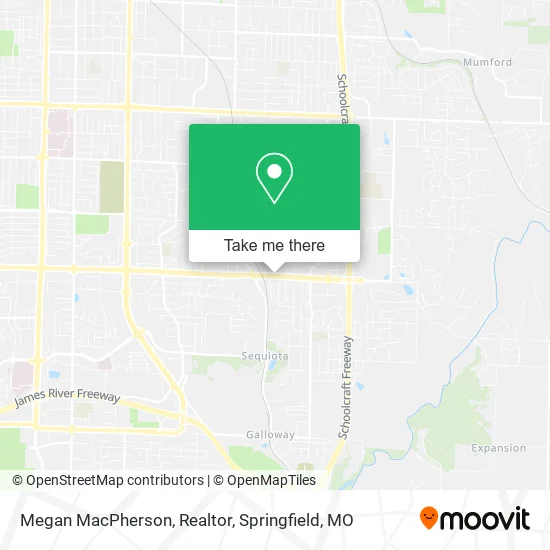 Megan MacPherson, Realtor map