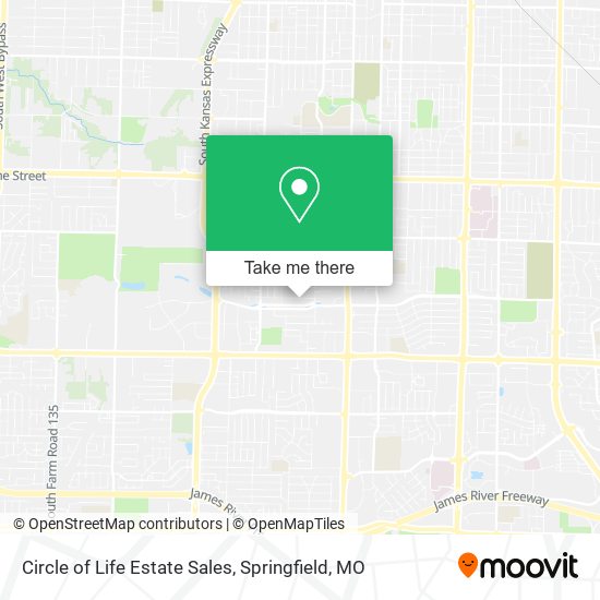 Circle of Life Estate Sales map