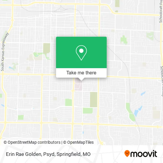 Erin Rae Golden, Psyd map