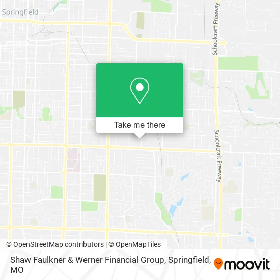 Shaw Faulkner & Werner Financial Group map