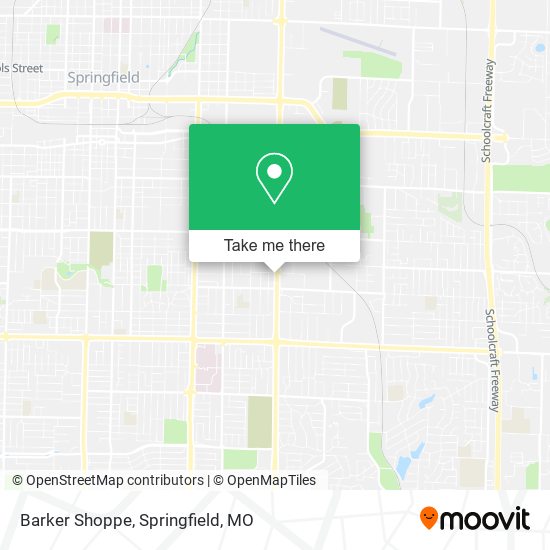 Mapa de Barker Shoppe