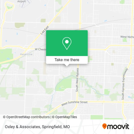 Mapa de Oxley & Associates