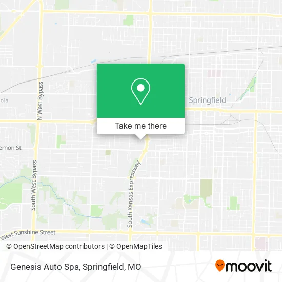 Genesis Auto Spa map