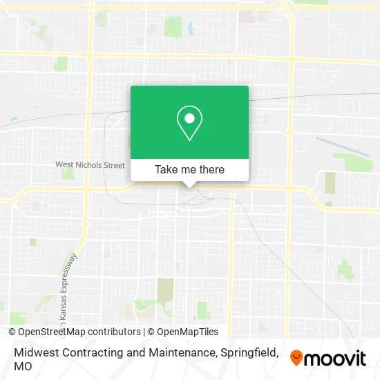 Midwest Contracting and Maintenance map