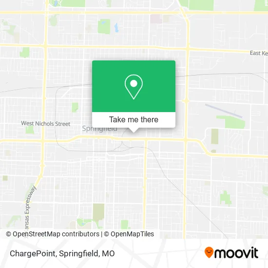 ChargePoint map