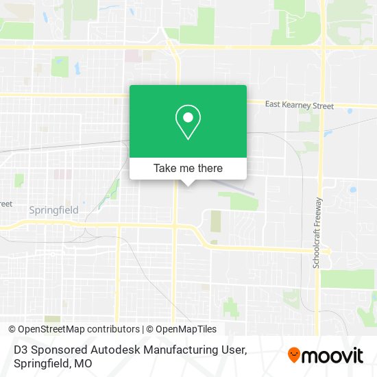 D3 Sponsored Autodesk Manufacturing User map