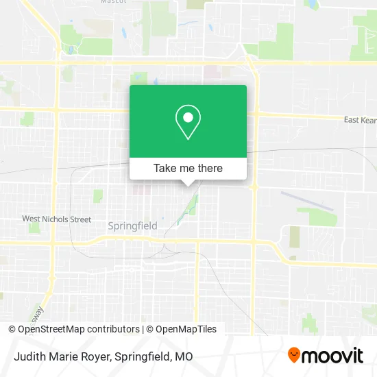 Judith Marie Royer map