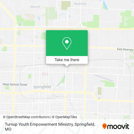 Turnup Youth Empowerment Ministry map