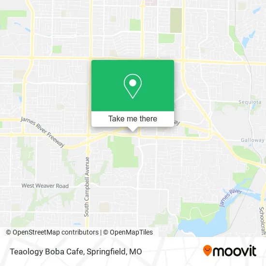 Teaology Boba Cafe map