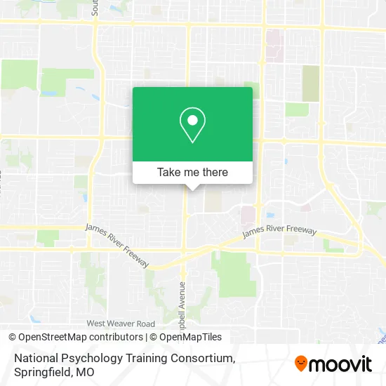 National Psychology Training Consortium map