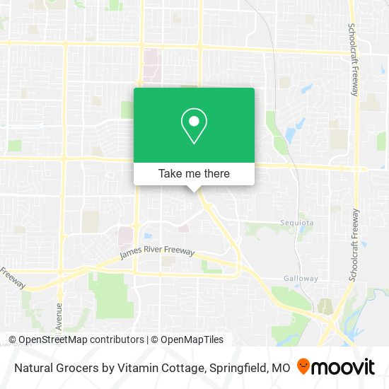 Natural Grocers by Vitamin Cottage map