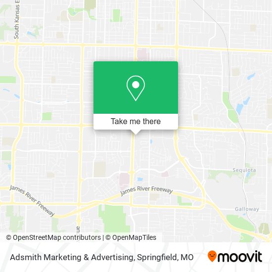 Mapa de Adsmith Marketing & Advertising