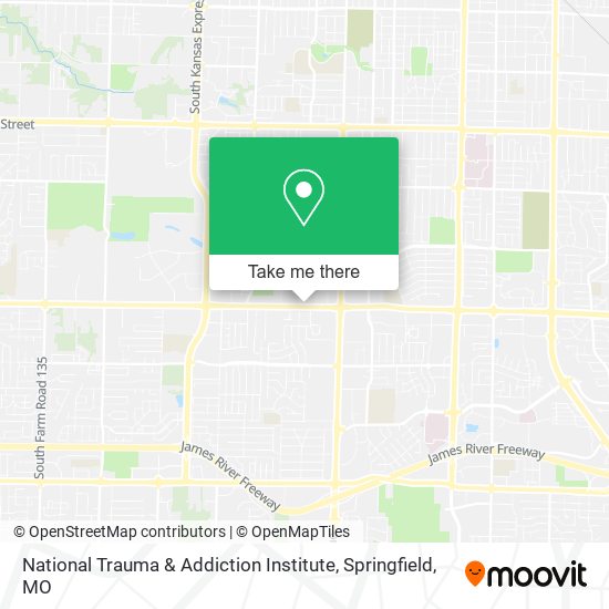 National Trauma & Addiction Institute map