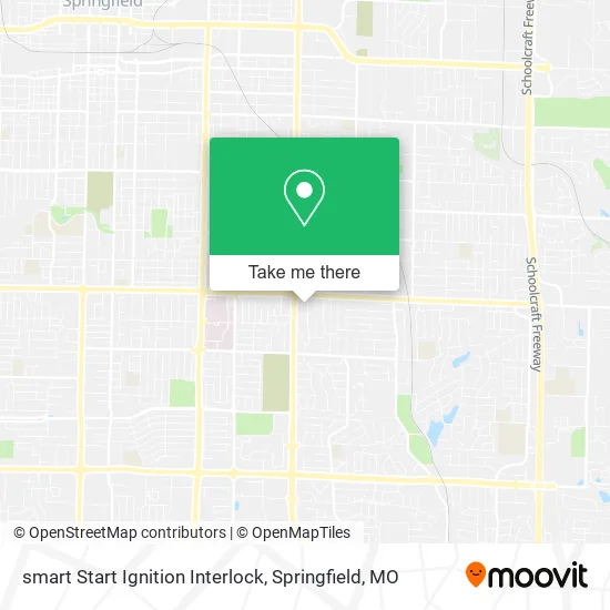 smart Start Ignition Interlock map