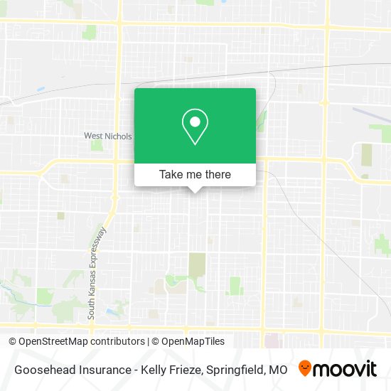 Goosehead Insurance - Kelly Frieze map