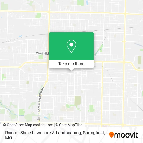 Rain-or-Shine Lawncare & Landscaping map