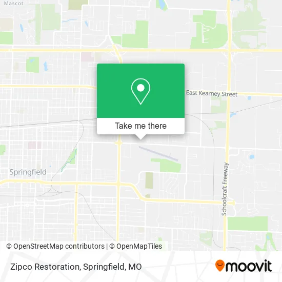 Zipco Restoration map