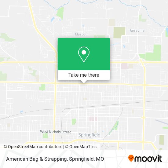 American Bag & Strapping map