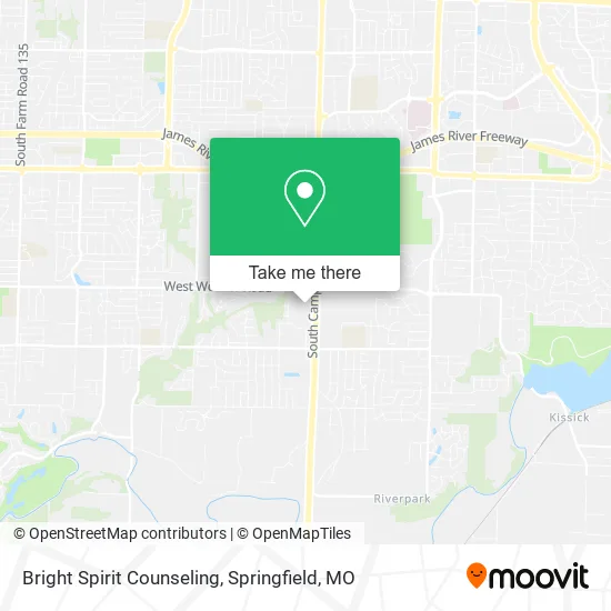 Bright Spirit Counseling map