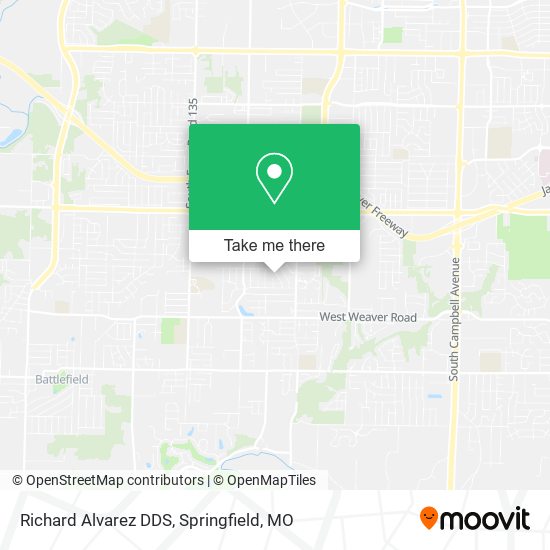 Richard Alvarez DDS map