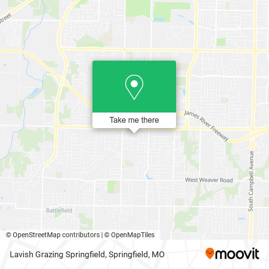 Lavish Grazing Springfield map