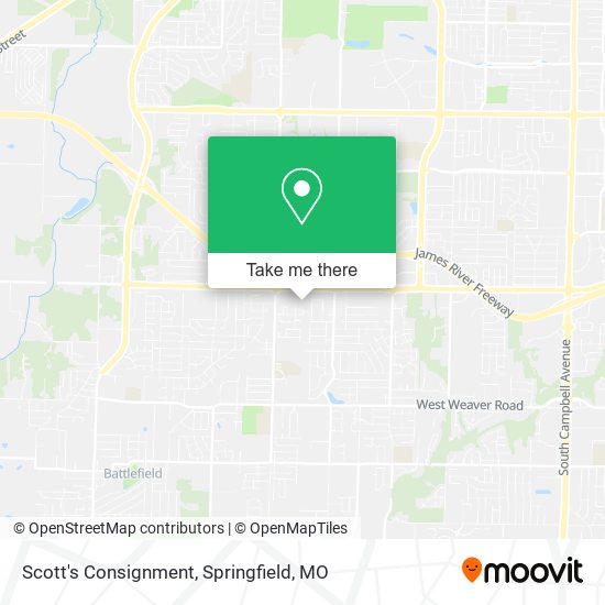Scott's Consignment map