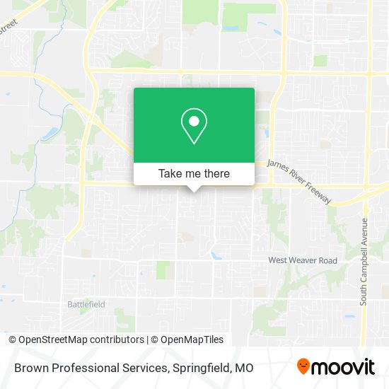 Mapa de Brown Professional Services