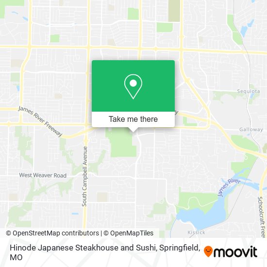 Mapa de Hinode Japanese Steakhouse and Sushi