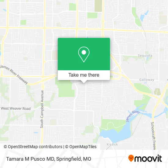 Mapa de Tamara M Pusco MD